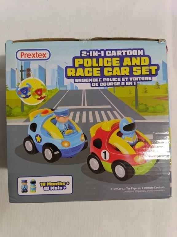Remote Control Cartoon Police and Racing Cars - photo 2