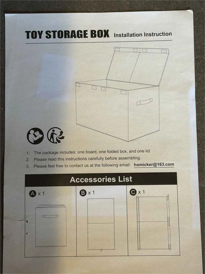 Toy organizer Box - brand new - photo 3