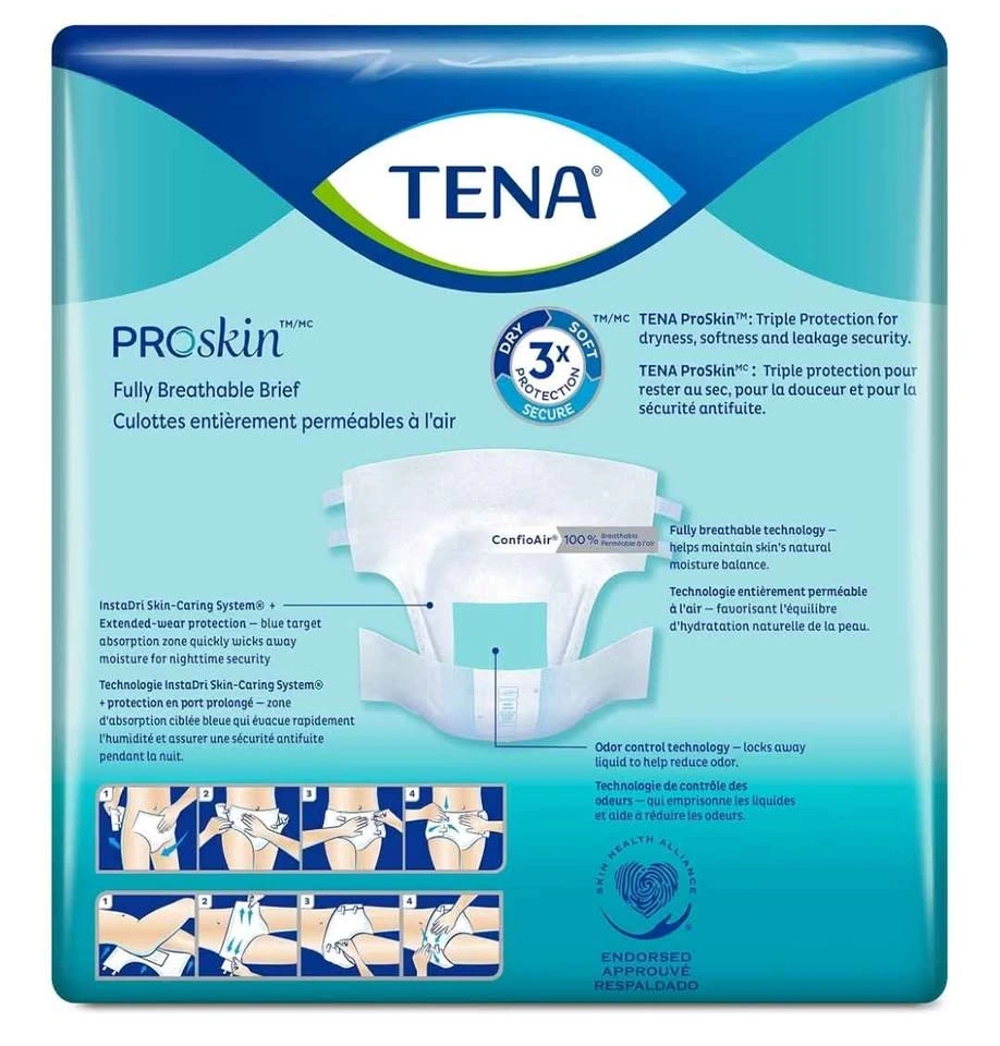 TENA PROskin Ultra Absorbency Briefs (40 count) Large - photo 3