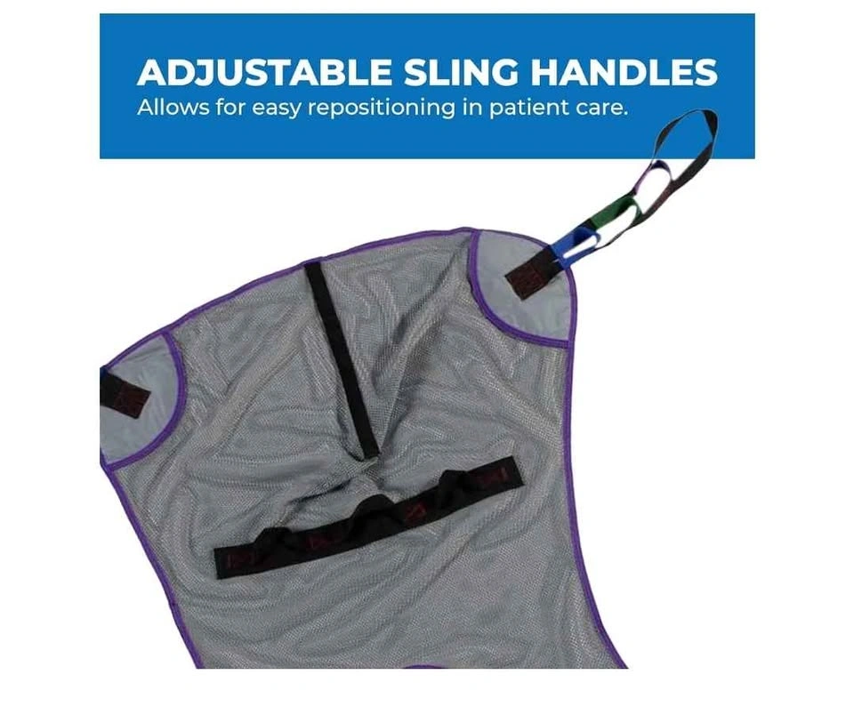 Full Body Mesh Commode Sling for Hoyer Patient Lift (up to 200 l - photo 4