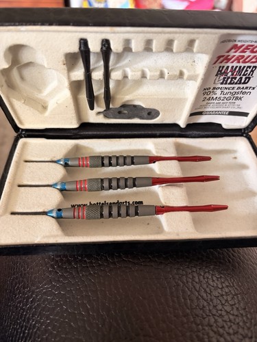 RARE Bottelsen Mega Thrust Hammer Head No Bounce Darts. 24 Gram