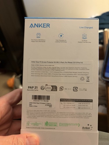 Anker Easy Fit Screen Protector Kit (iPhone 13/13 Pro/14) - photo 2