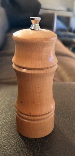 Hand Spun Lathed Peppermill