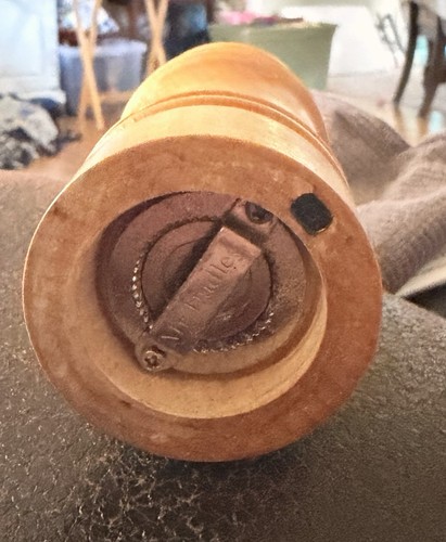Hand Spun Lathed Peppermill - photo 2