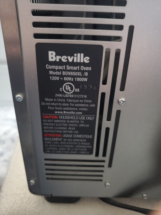Breville Convection oven