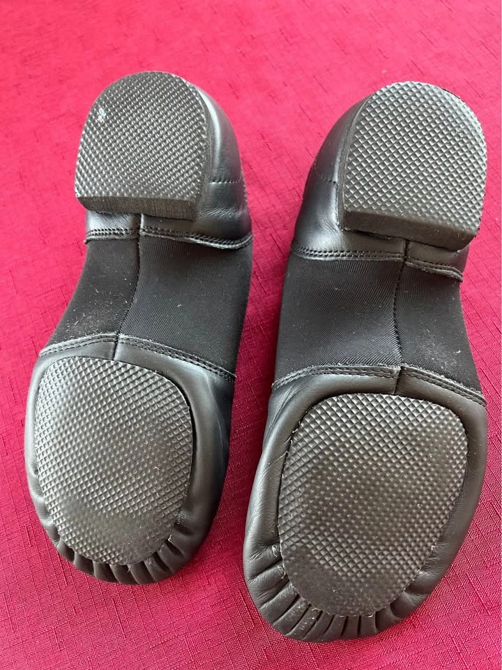 Modern Jazz Dance Shoe, Made of Genuine Leather, Slip On - photo 3