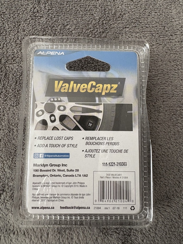 Brand New Dice Valve Caps - photo 2