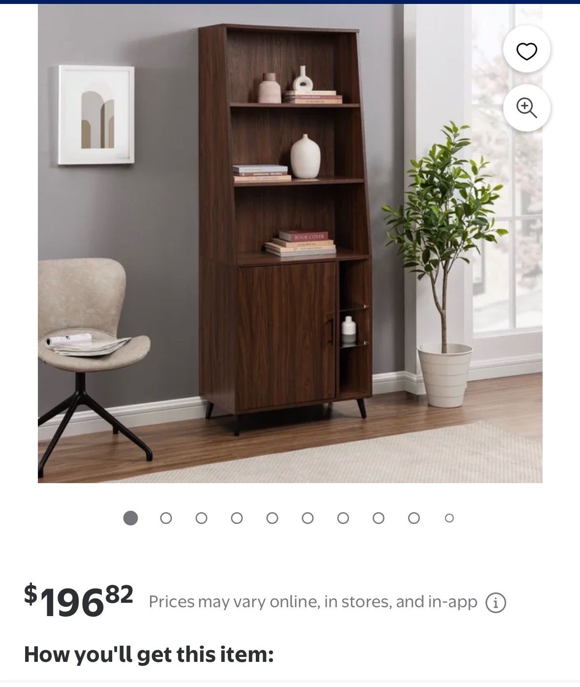 Faux Woodgrain Formica Pantry Cabinet / Kitchen Utility Hutch - photo 4