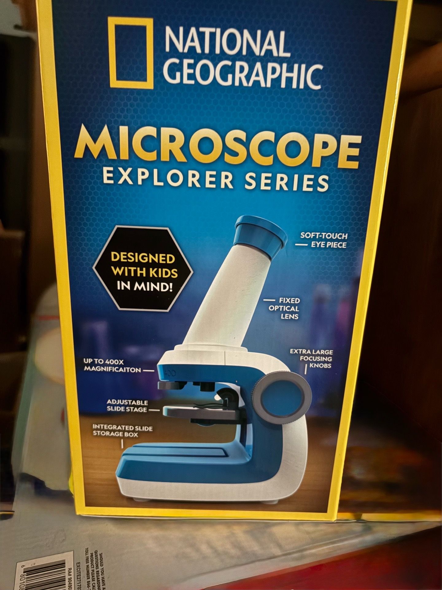 Kids! NEW National Geographic Explorer Series Microscope STEM Ki - photo 4