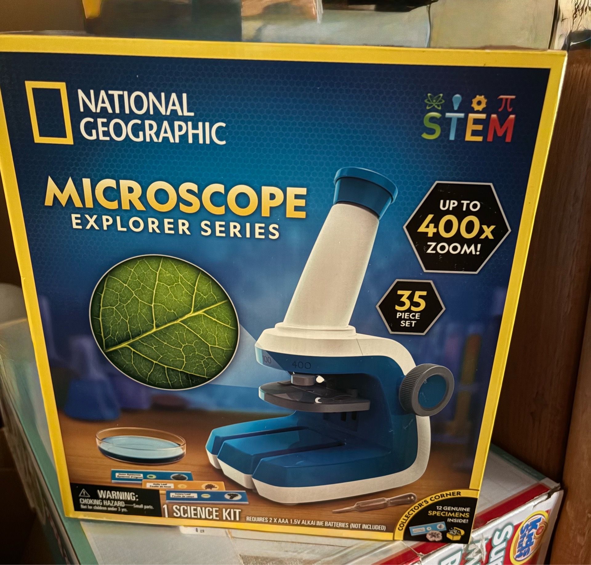 Kids! NEW National Geographic Explorer Series Microscope STEM Ki - photo 5