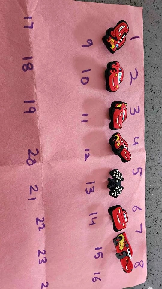 Cars charms jibbitz