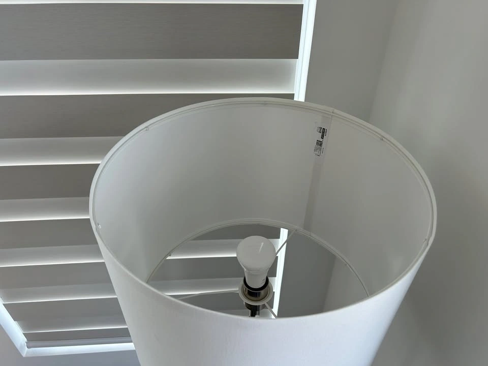 IKEA RINGSTA / SKAFTET Floor Lamp – White/Nickel - photo 3