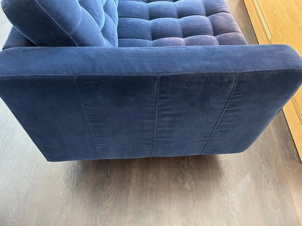 IKEA MORABO Dark-Blue Sofa - photo 3