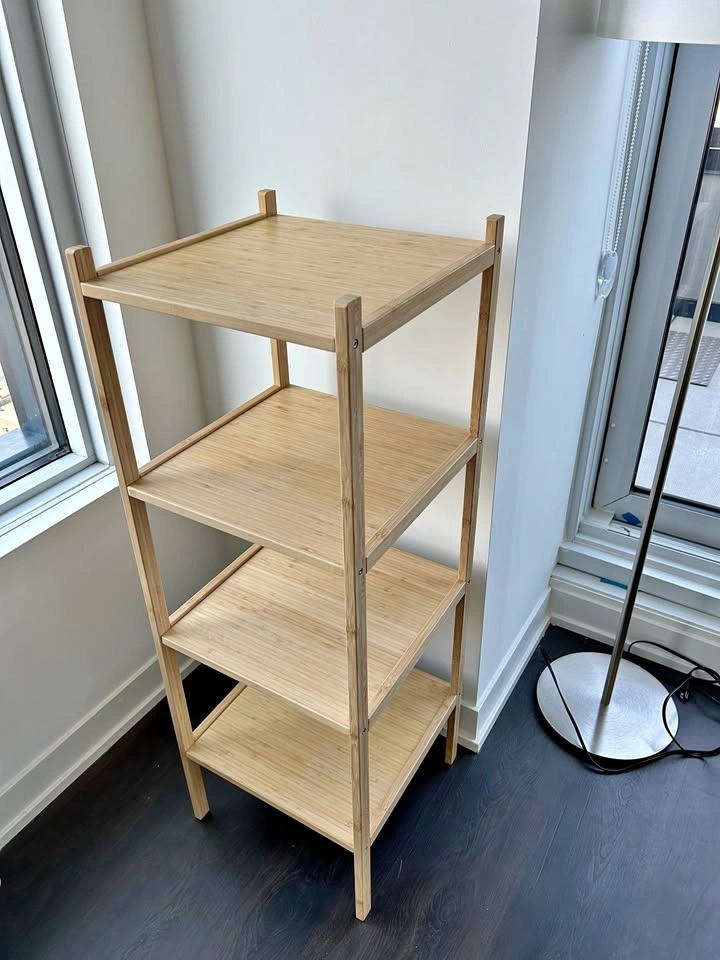 IKEA RÅGRUND Bamboo Shelf – 104 cm
