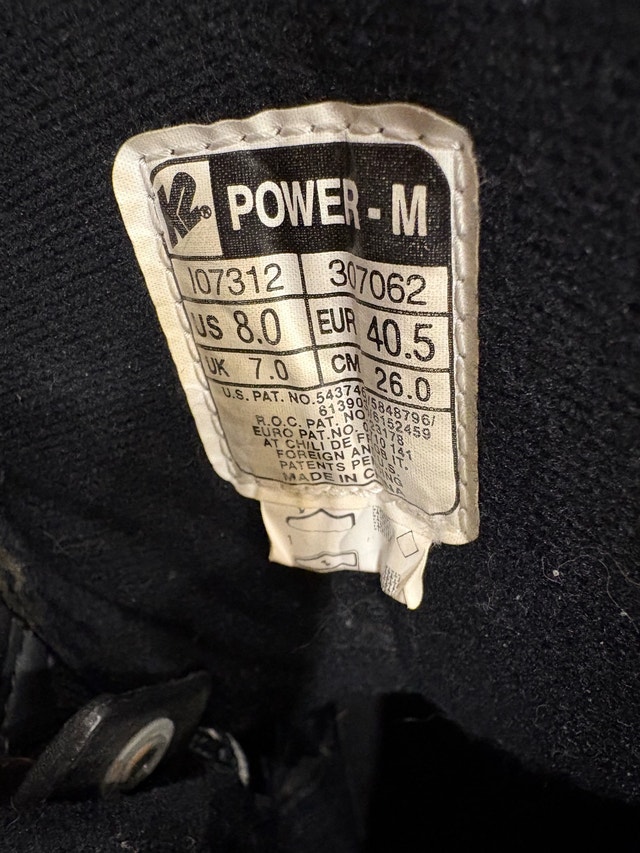 K2 Power M Inline Skates - photo 3