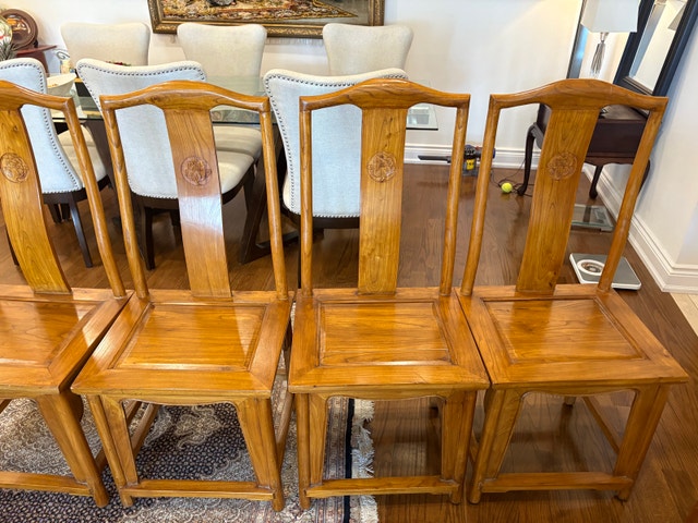 Solid Wood Ming Style Chairs