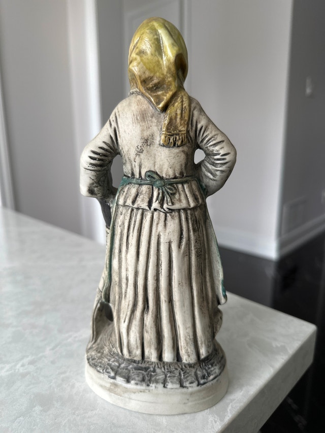 Vintage Capodimonte ceramic figurine. Hand painted. 3D stamped. - photo 3