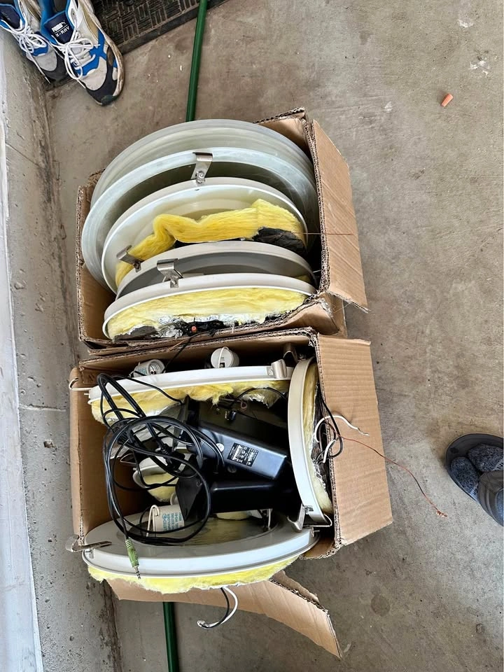 Lot of Flush Mount Ceiling Light Fixtures