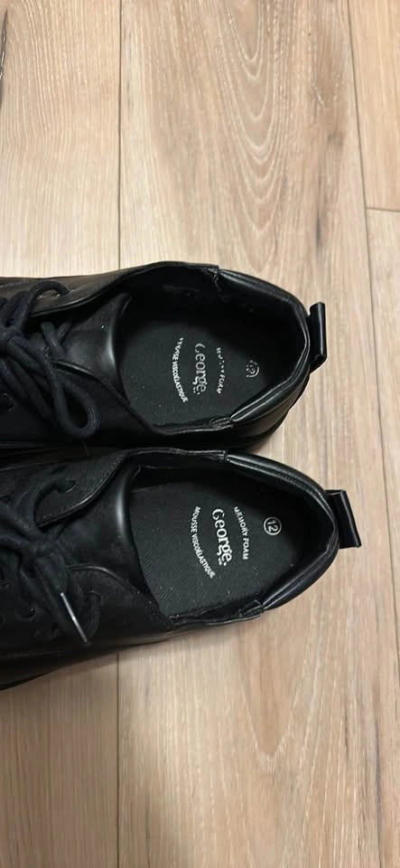 George Men's Black Dress Shoes - photo 3