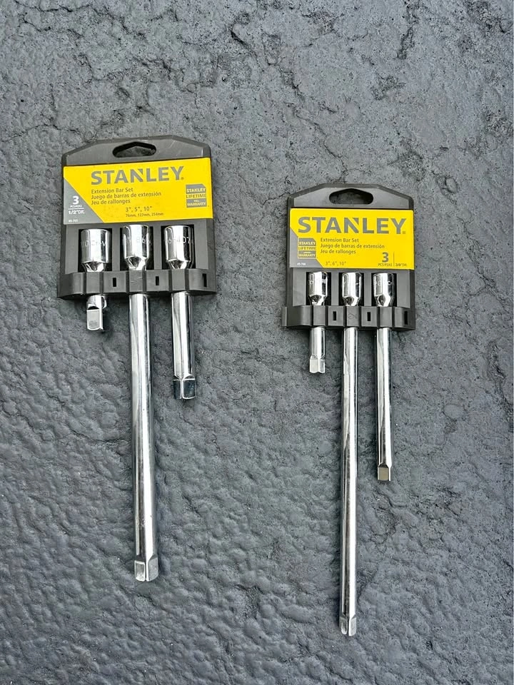 Extension bar sets
