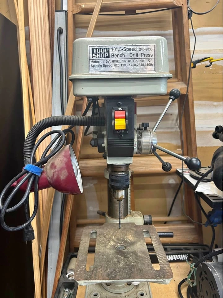 Tool shop 10” bench top drill press