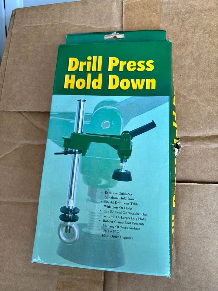 Drill press hold down