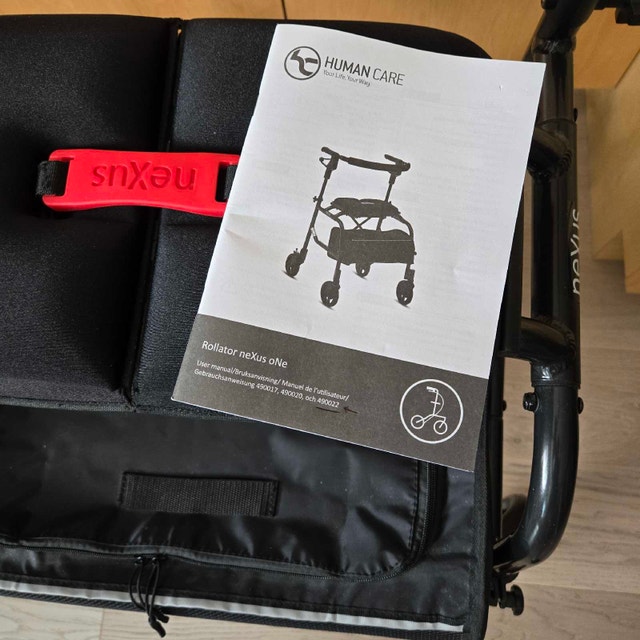 Nexus Rollator Foldable Walker Like New - photo 3