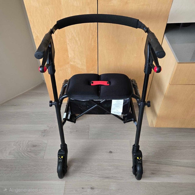Nexus Rollator Foldable Walker Like New - photo 5