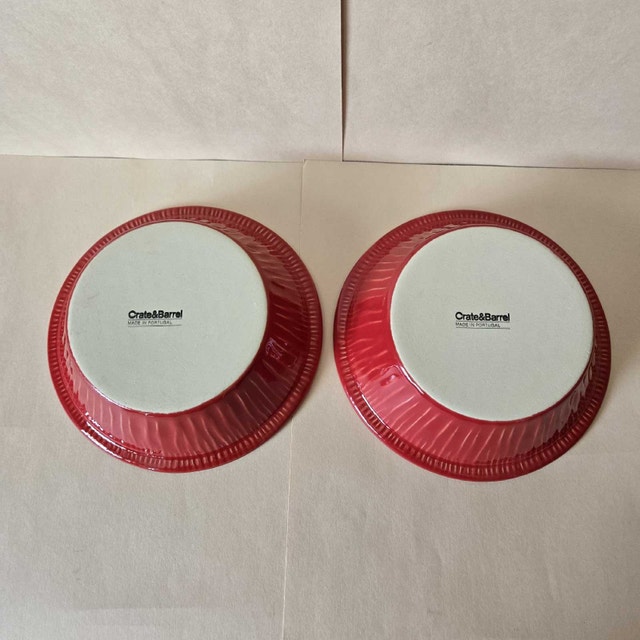 Crate & Barrel 6" Ceramic Deep Pie Dish - photo 2