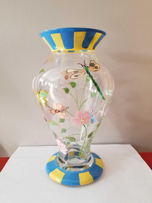 Lenox Hand Painted Meadow Vase - photo 2