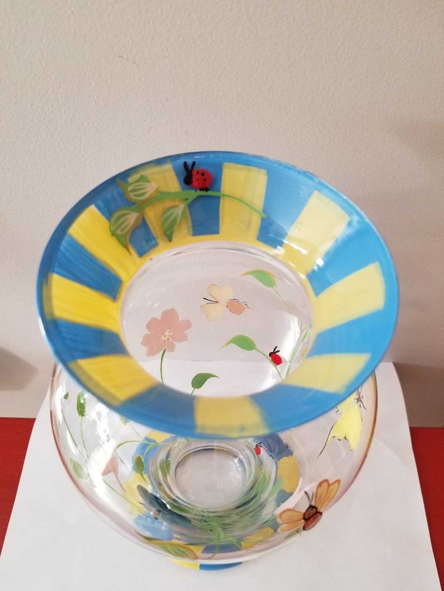 Lenox Hand Painted Meadow Vase - photo 4