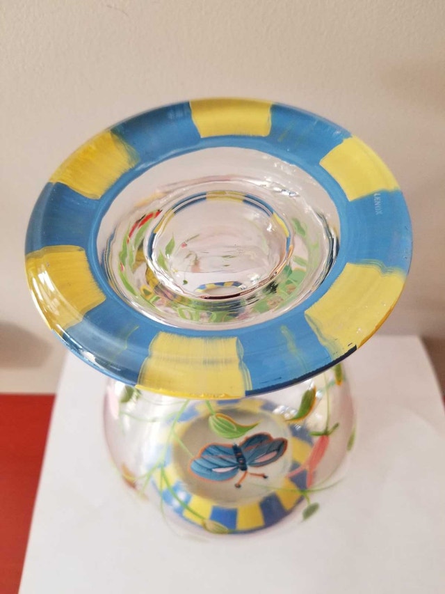 Lenox Hand Painted Meadow Vase - photo 5