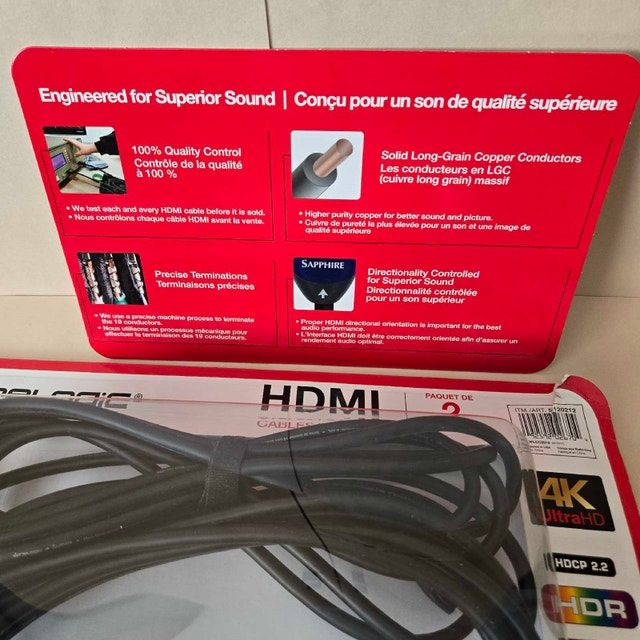 Wirelogic HDMI Cables 2 Pack - photo 2