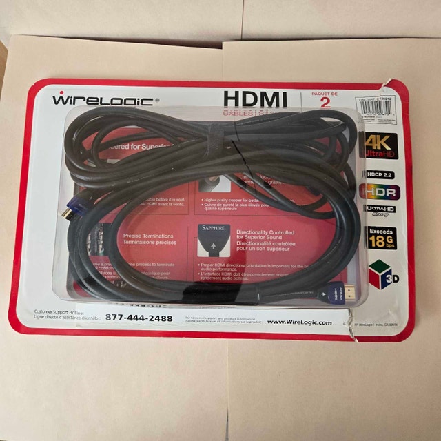 Wirelogic HDMI Cables 2 Pack - photo 4
