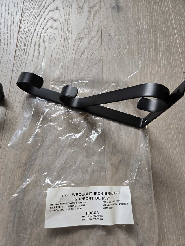 Wrought Iron Bracket Support 8 1/2" - photo 4