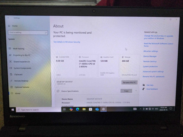 Lenovo ThinkPad T450s Laptop - photo 5