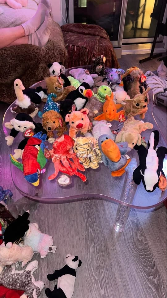 Large Lot of Ty Beanie Babies and Plush Toys - photo 3