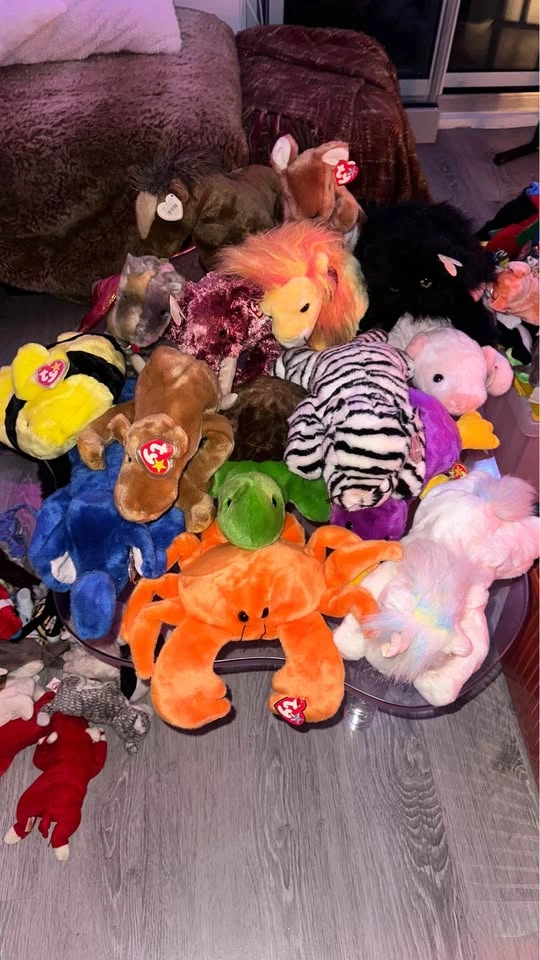 Large Lot of Ty Beanie Babies and Plush Toys - photo 4