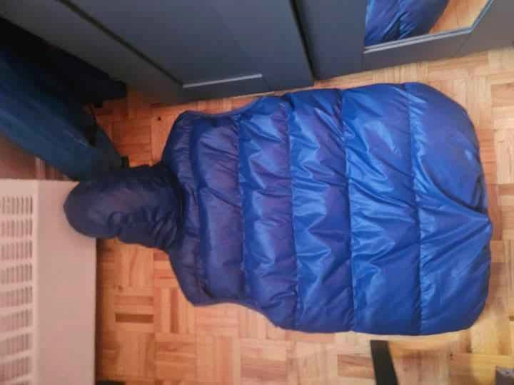 Blue puffer vest jacket - photo 3