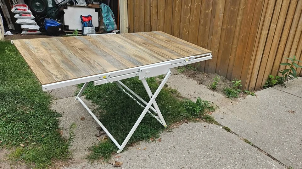 Foldable bookshelf table - photo 2