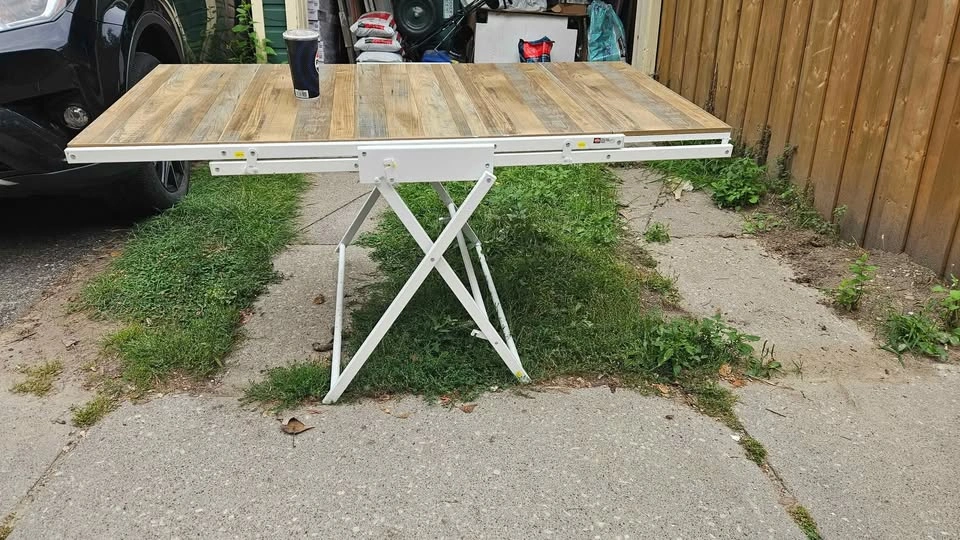 Foldable bookshelf table - photo 3