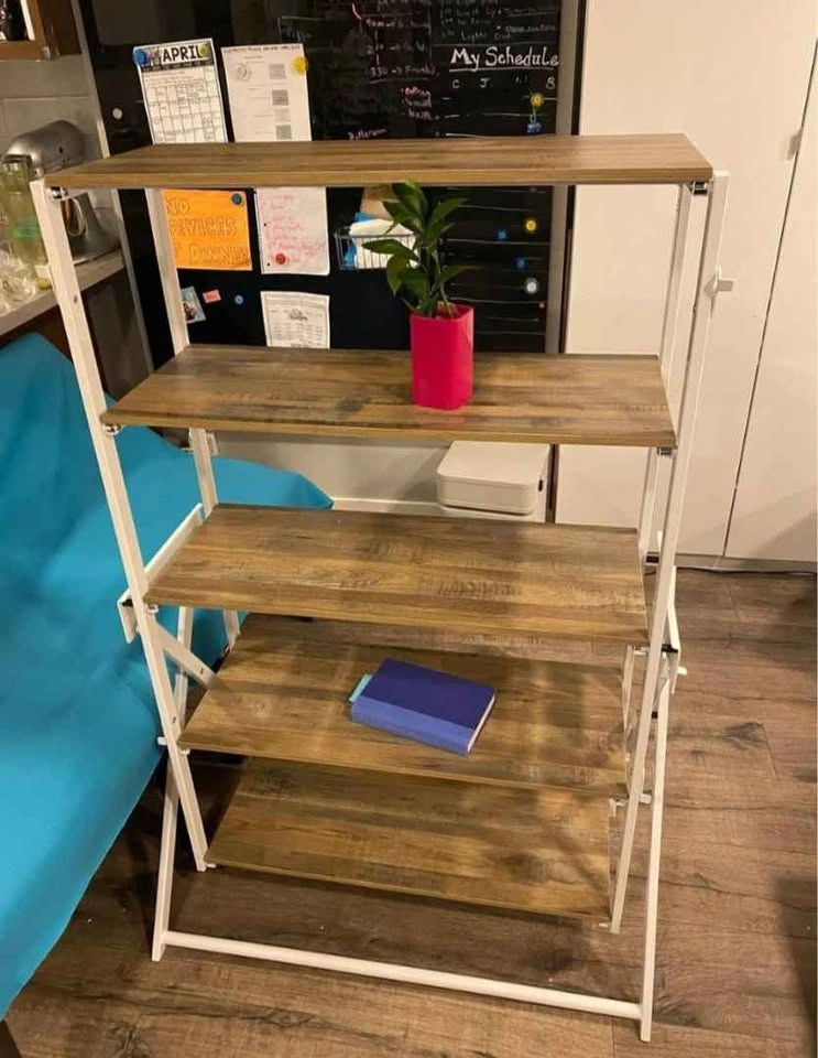 Foldable bookshelf table - photo 4