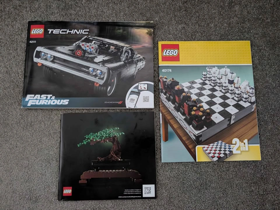 Lego Sets (Chess, Bonsai Tree, Dodge Charger) for sale! - photo 2