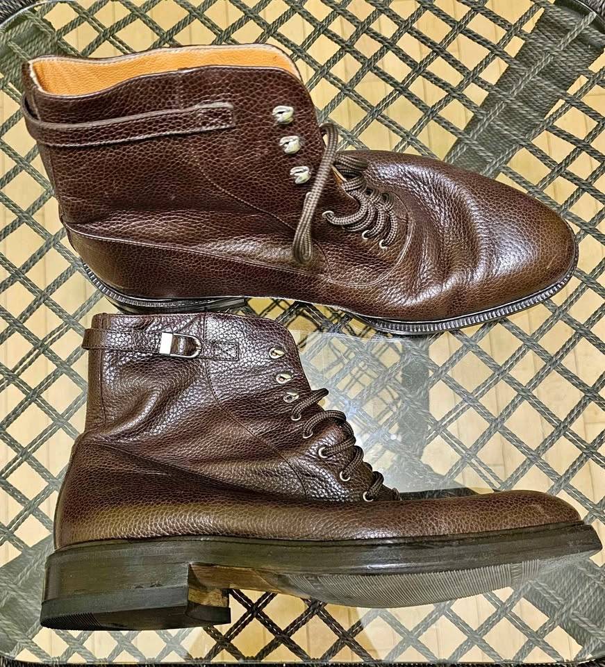 Gianfranco Ferré Italian Leather Boots - Size 42 (New)