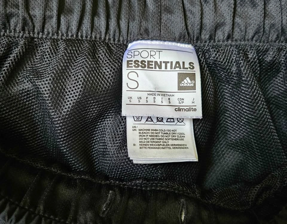 Adidas Sport Essentials Climalite Track Pants Black - Men's S - photo 5