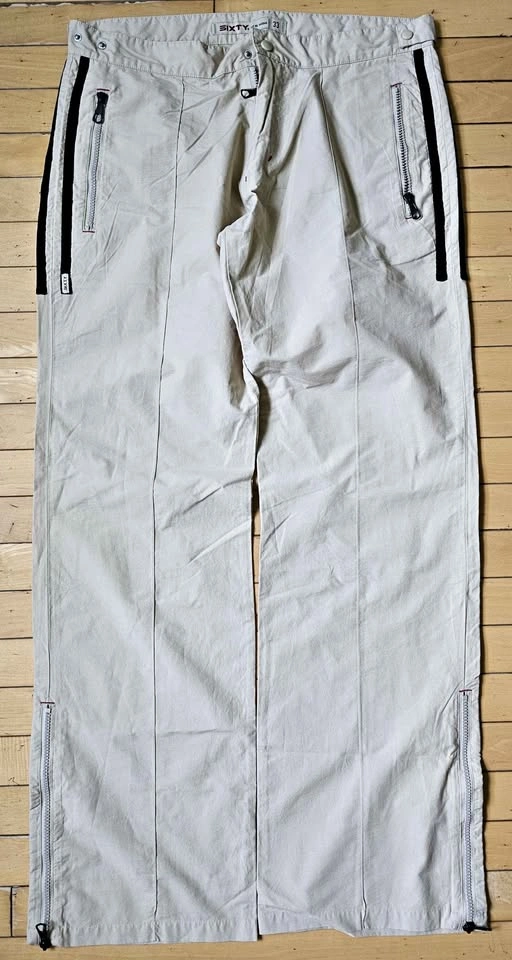 Brand New Vintage Italian SIXTY Y2K Techwear Utility Pants