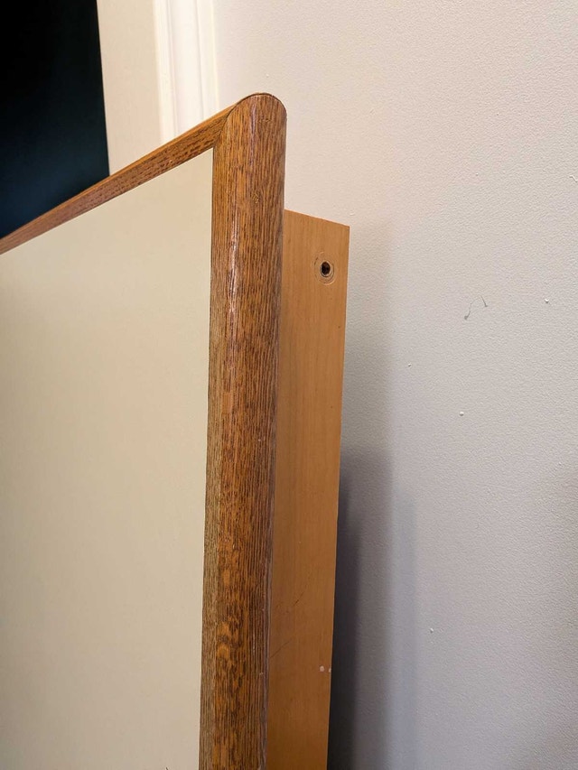 Oak Framed Vintage Dining Table - photo 2