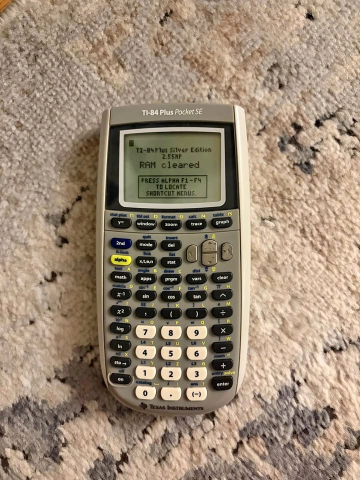 TI-84 Plus Pocket SE Graphing Calculator
