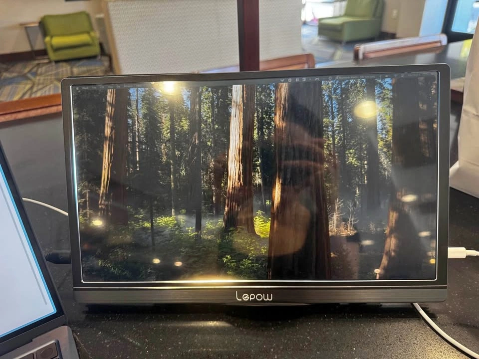 Lepow 15.6” portable monitor for laptop