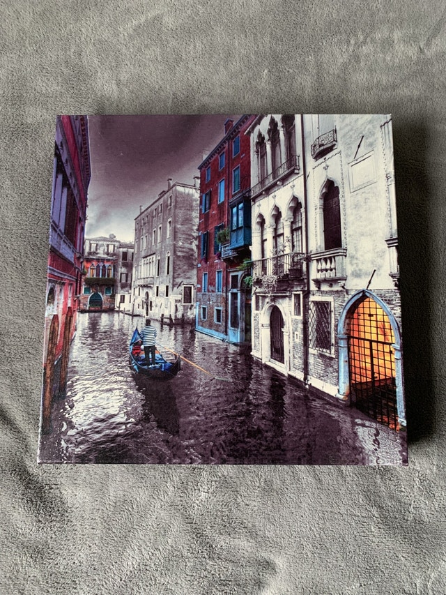 Venice Canal Wall Print Artwork